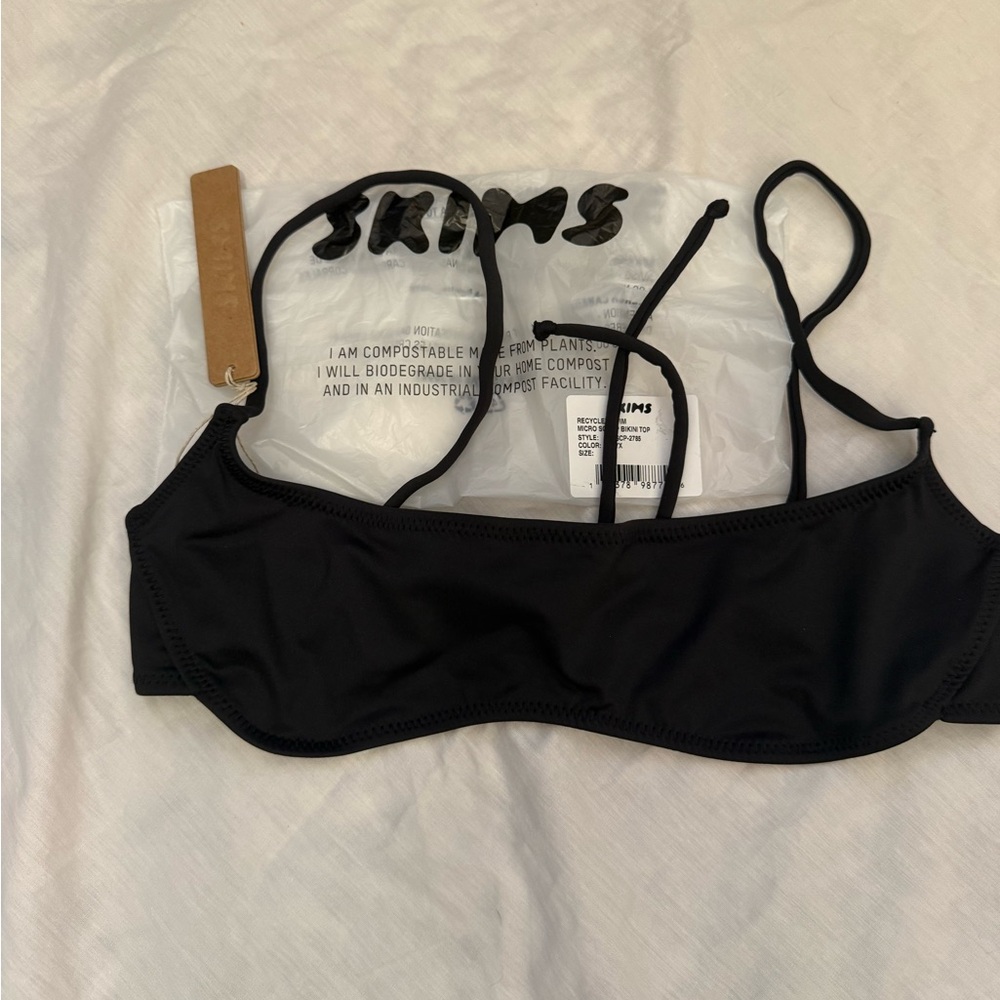 Skims NWT Swim Micro Scoop Top